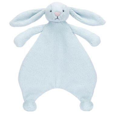 BASHFUL BUNNY COMFORTER BLUE