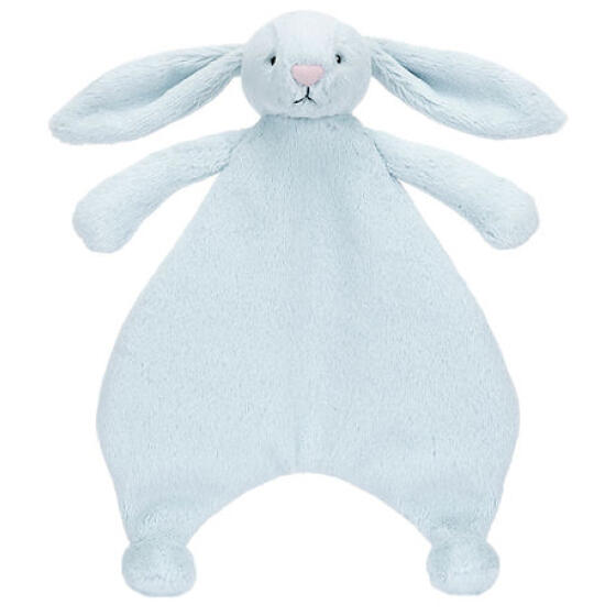 JELLYCAT - BASHFUL BUNNY COMFORTER BLUE