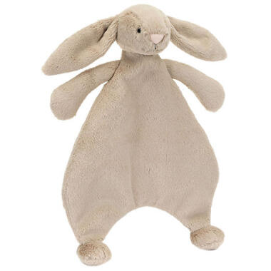 BASFUL BEIGE BUNNY COMFORTER