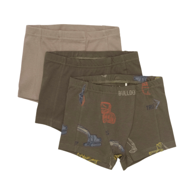 BOXERS 3PK AOP/RIB