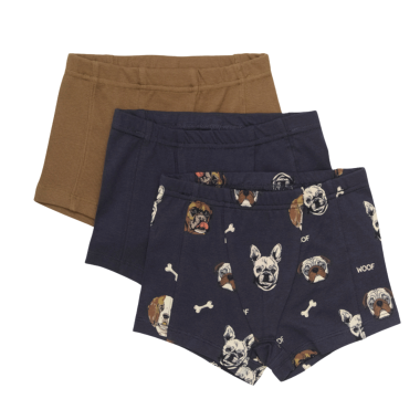 BOXERS 3PK AOP/RIB