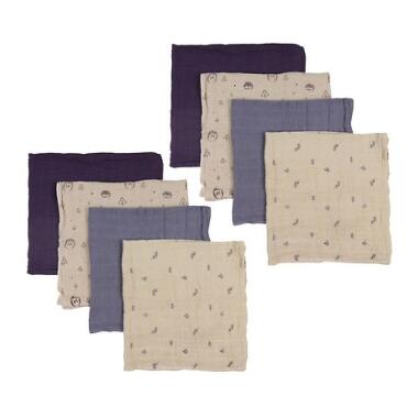 ORGANIC CLOTH MUSLIN 8 PACK