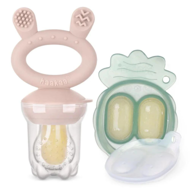 SILIKONE FOOD FEEDER BLUSH