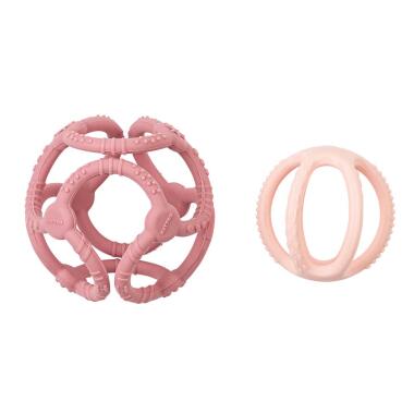 SET OF 2 BALLS - PINK + LIGHT