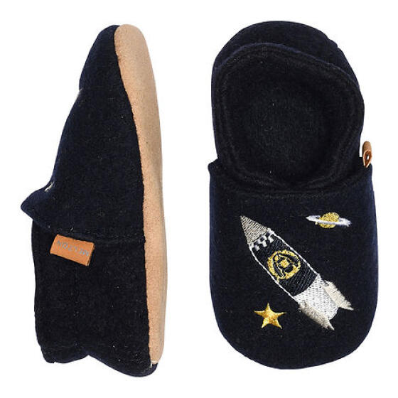 MP DENMARK/MELTON - SPACE WOOL SLIPPERS