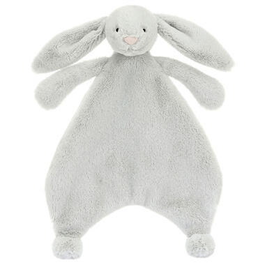 BASHFUL SILVER BUNNY COMFORTER