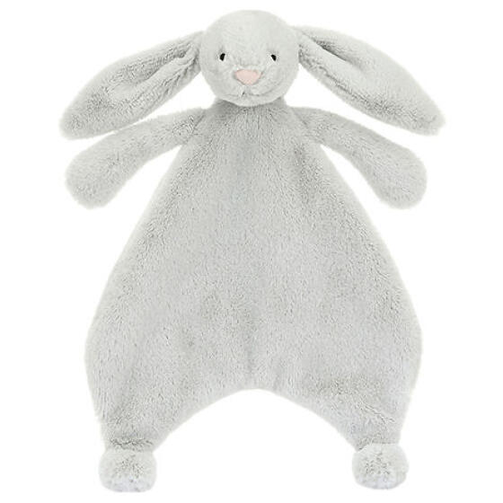 JELLYCAT - BASHFUL SILVER BUNNY COMFORTER