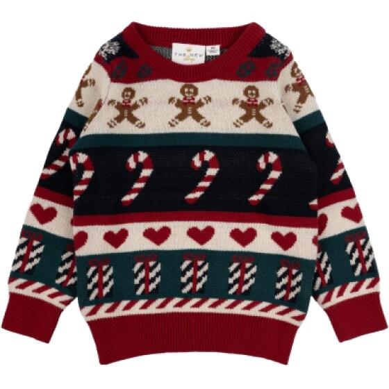 THE NEW - SIBLINGS - HOLIDAY JACQUARD PULLOVER