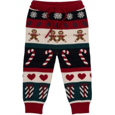 HOLIDAY JACQUARD PANTS