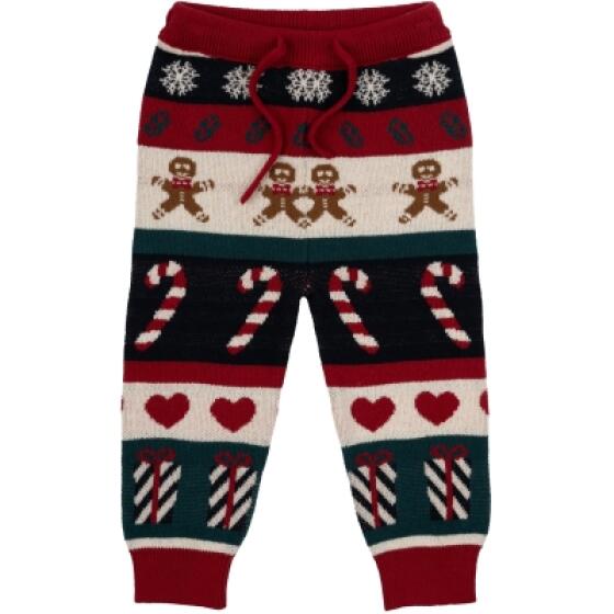 THE NEW - SIBLINGS - HOLIDAY JACQUARD PANTS