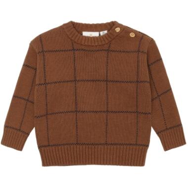 LEON JACQUARD PULLOVER