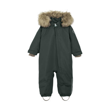 BABY SNOW SUIT W/FAKE FUR