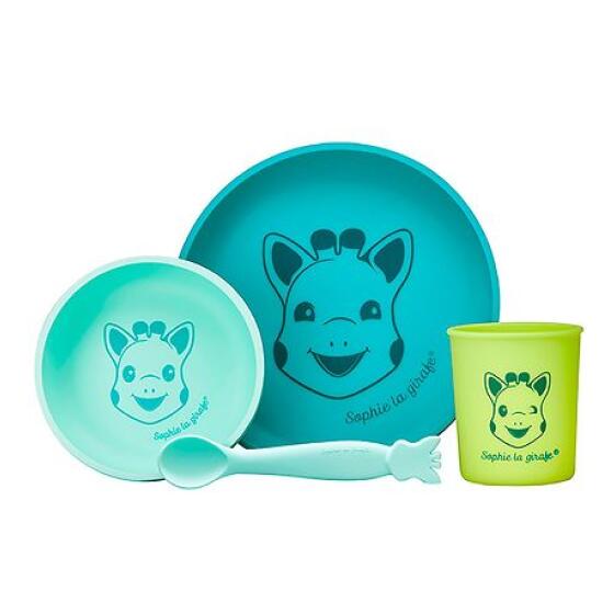 SOPHIE LA GIRAFE - SILICONE MEAL SET